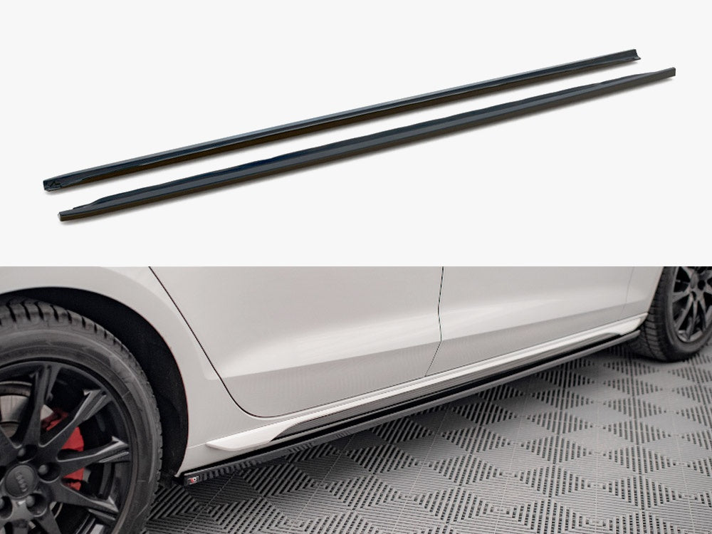 Side Skirts Diffusers Audi A4 B9 Facelift