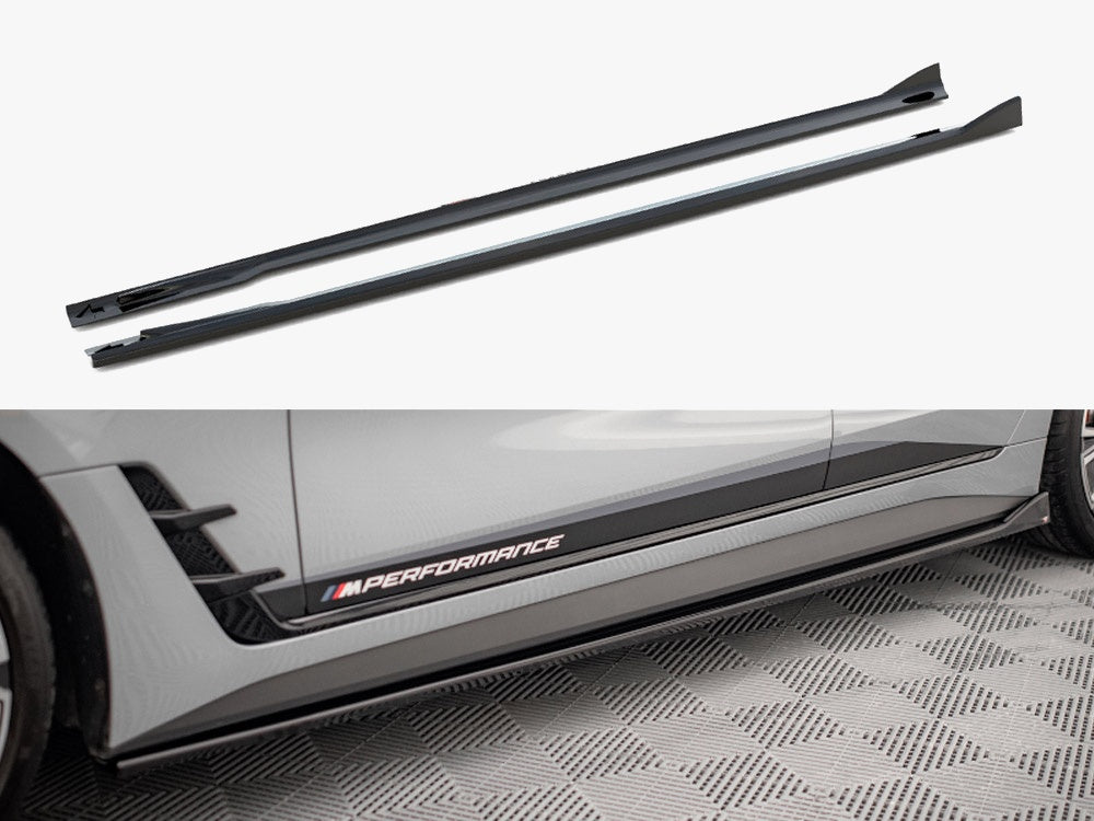 Side Skirts Diffusers V.2 BMW 4 Gran Coupe M-Pack / M440i G26
