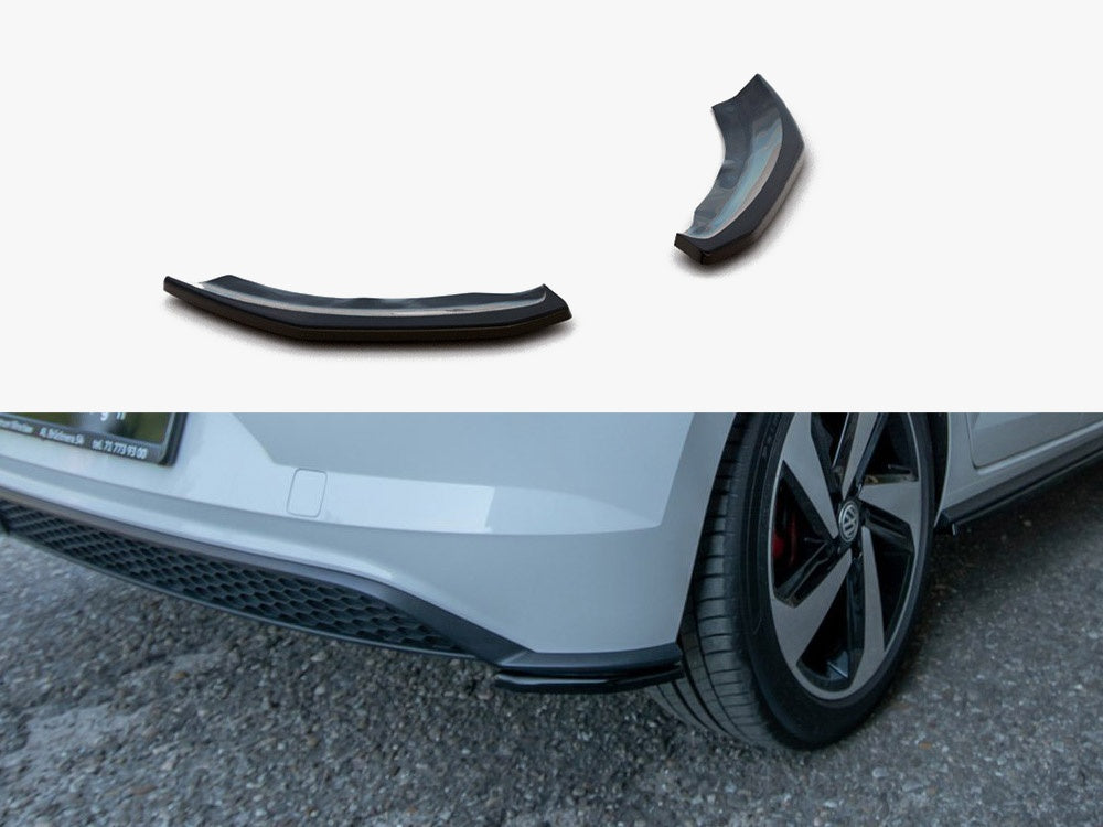 Rear Side Splitters Volkswagen Polo GTI Mk6 - Carbon Look
