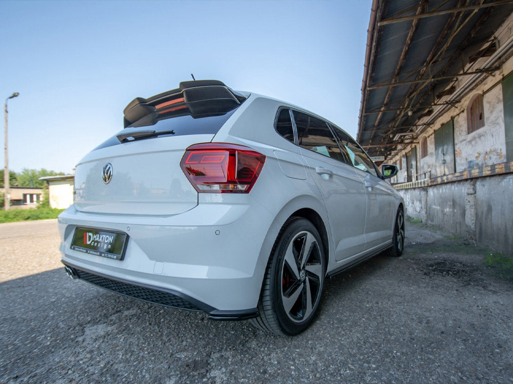 Rear Side Splitters Volkswagen Polo GTI Mk6 - Carbon Look