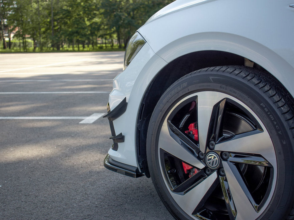 Front Bumper Wings (Canards) VW Polo GTI Mk6