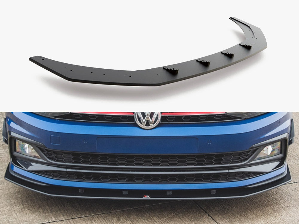 Street PRO Front Splitter VW Polo GTI Mk6