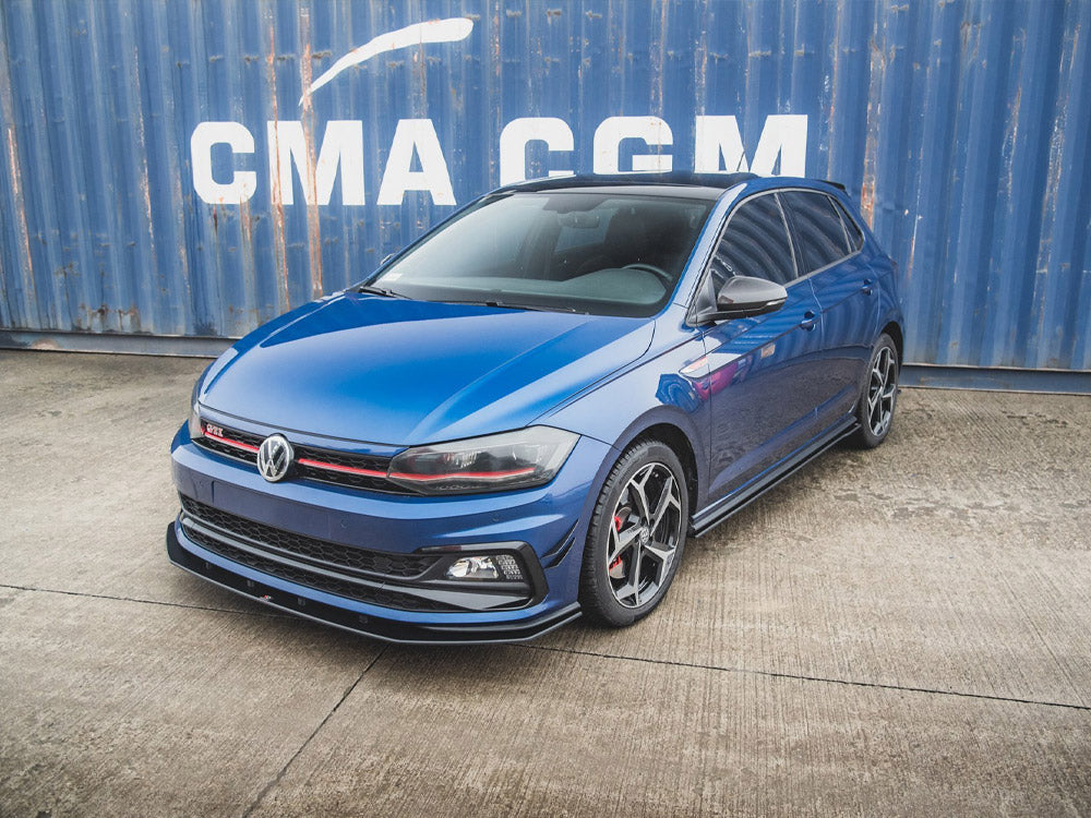 Street PRO Front Splitter VW Polo GTI Mk6