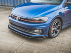 Street PRO Front Splitter VW Polo GTI Mk6