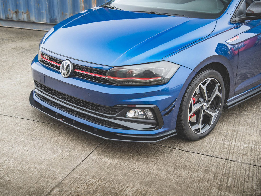 Street PRO Front Splitter VW Polo GTI Mk6