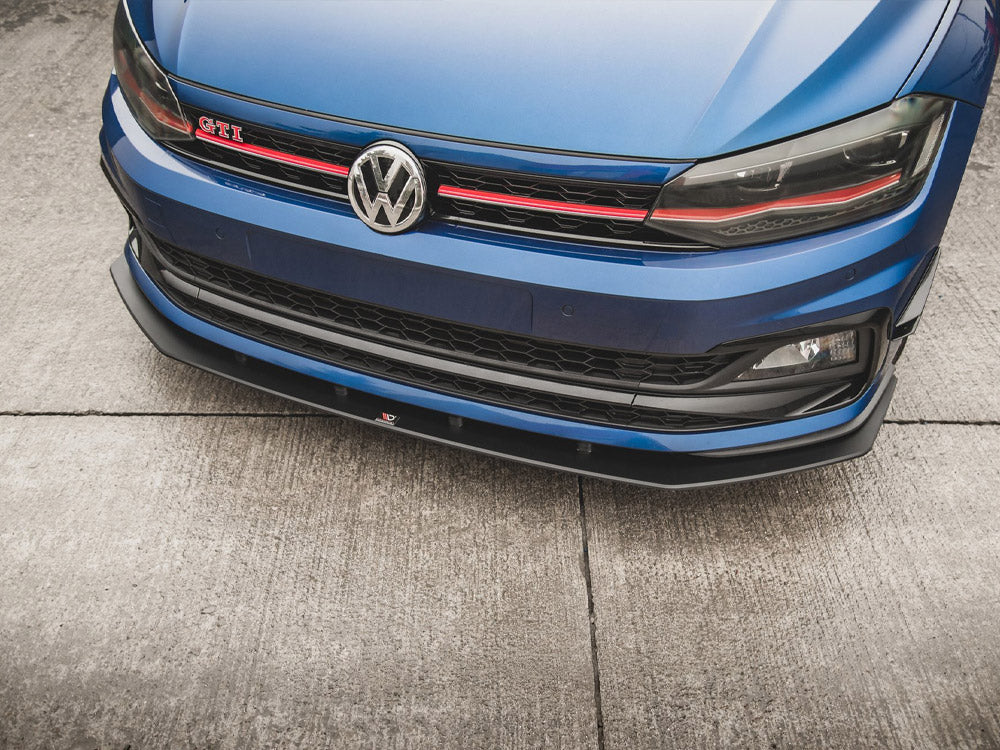 Street PRO Front Splitter VW Polo GTI Mk6