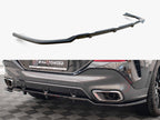 Central Rear Splitter (Vertical Bars) V.2 BMW X6 M-Pack G06