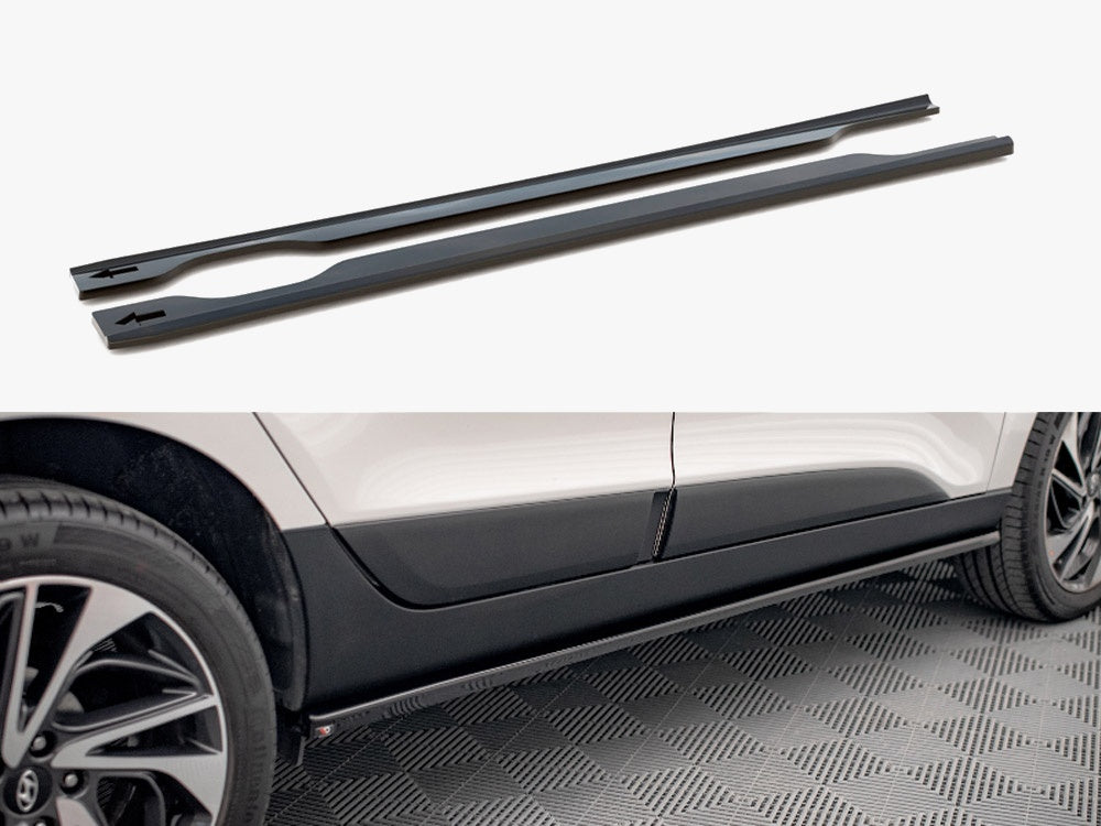 Side Skirts Diffusers Hyundai ix35 Mk1