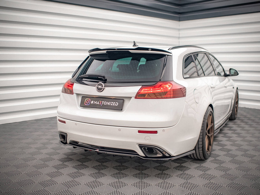 Rear Splitter (Vertical Bars) Opel / Vauxhall Insignia OPC Mk1 Estate - Textured