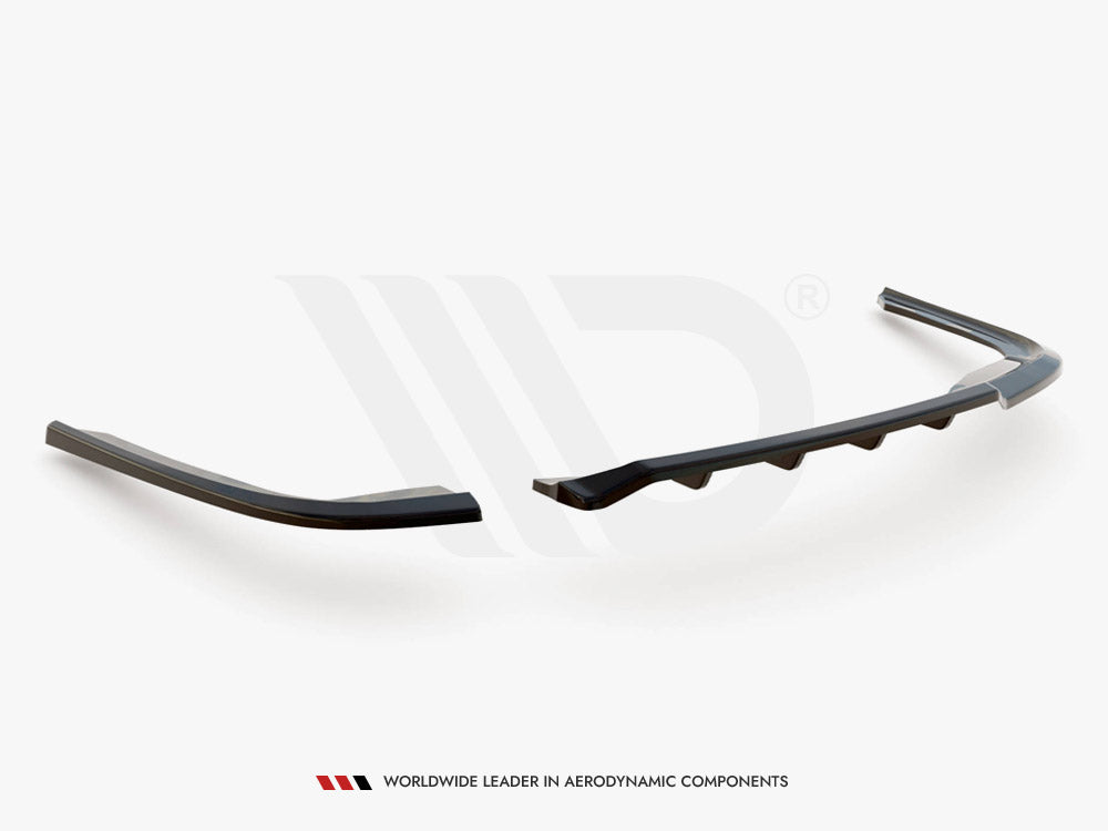 Central Rear Splitter (Vertical Bars) BMW 3 GT F34