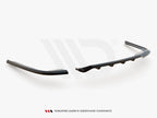 Central Rear Splitter (Vertical Bars) BMW 3 GT F34