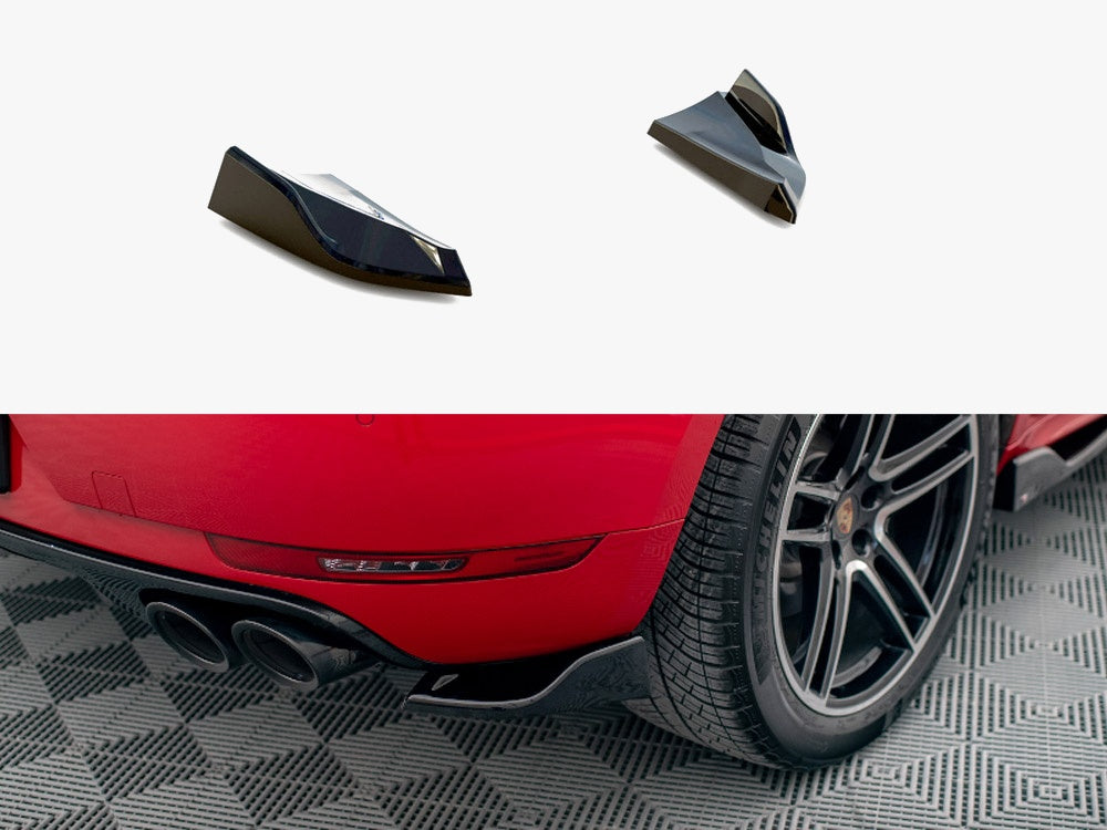 Rear Side Splitters Porsche Macan GTS / Sport Design Mk1 Facelift