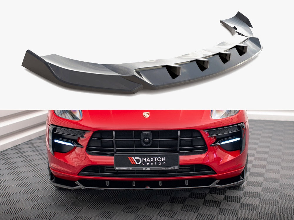 Front Splitter V.1 Porsche Macan GTS / Sport Design Mk1 Facelift