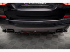 Central Rear Splitter (Vertical Bars) BMW X3 M40i / M40d G01