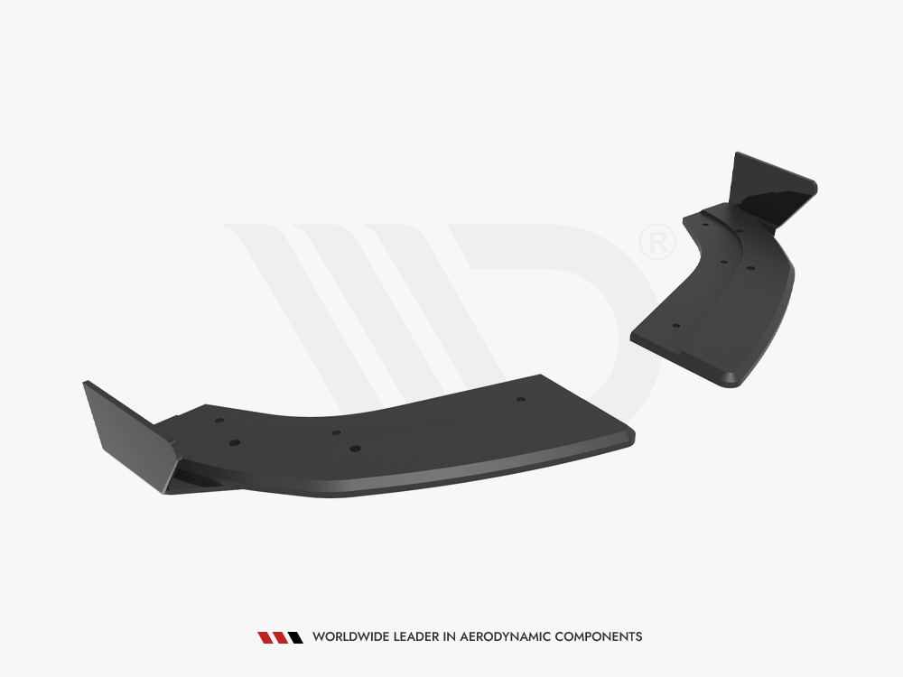 Street PRO Rear Side Splitters + Flaps Ford Fiesta ST Mk6