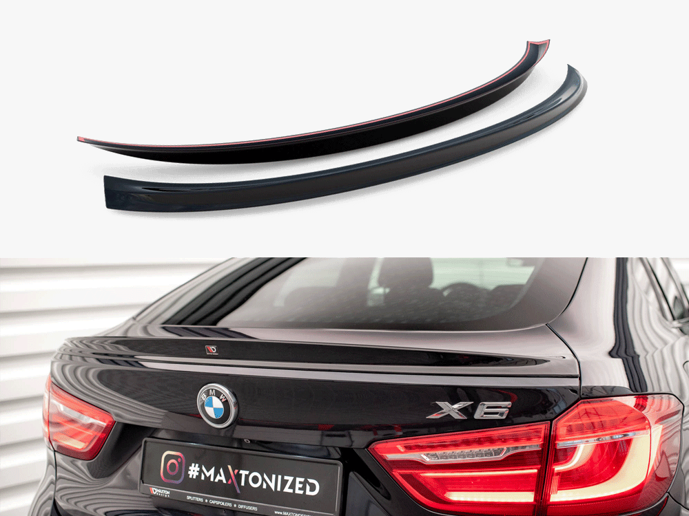 Spoiler CAP 3D V.2 BMW X6 F16 M-Pack / X6 M F86