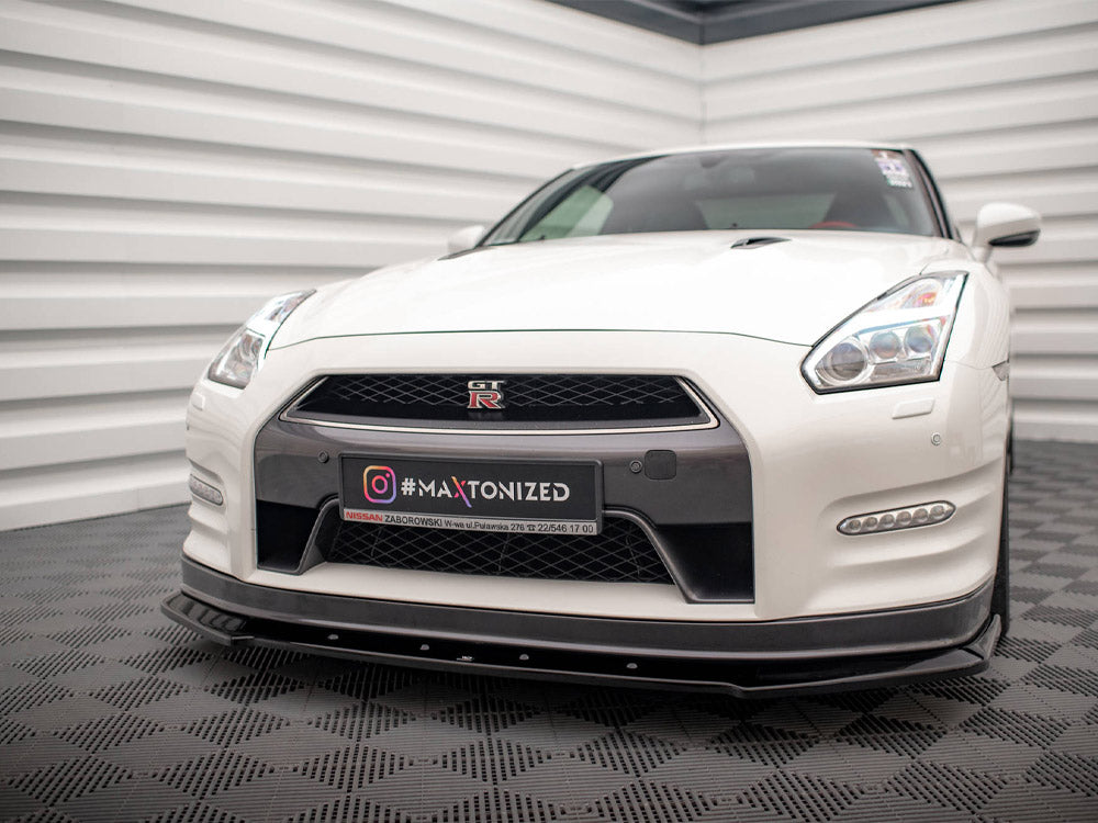 Front Splitter Nissan Gt R R35 Front Splitter Nissan GTR R35 1st Facelift – Mod Central