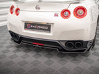 Rear Splitter (Vertical Bars) Nissan GTR R35 1st Facelift