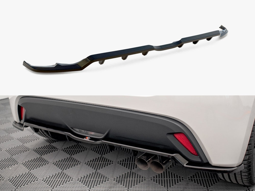 Rear Splitter V.2 (Vertical Bars) Toyota Yaris Mk4