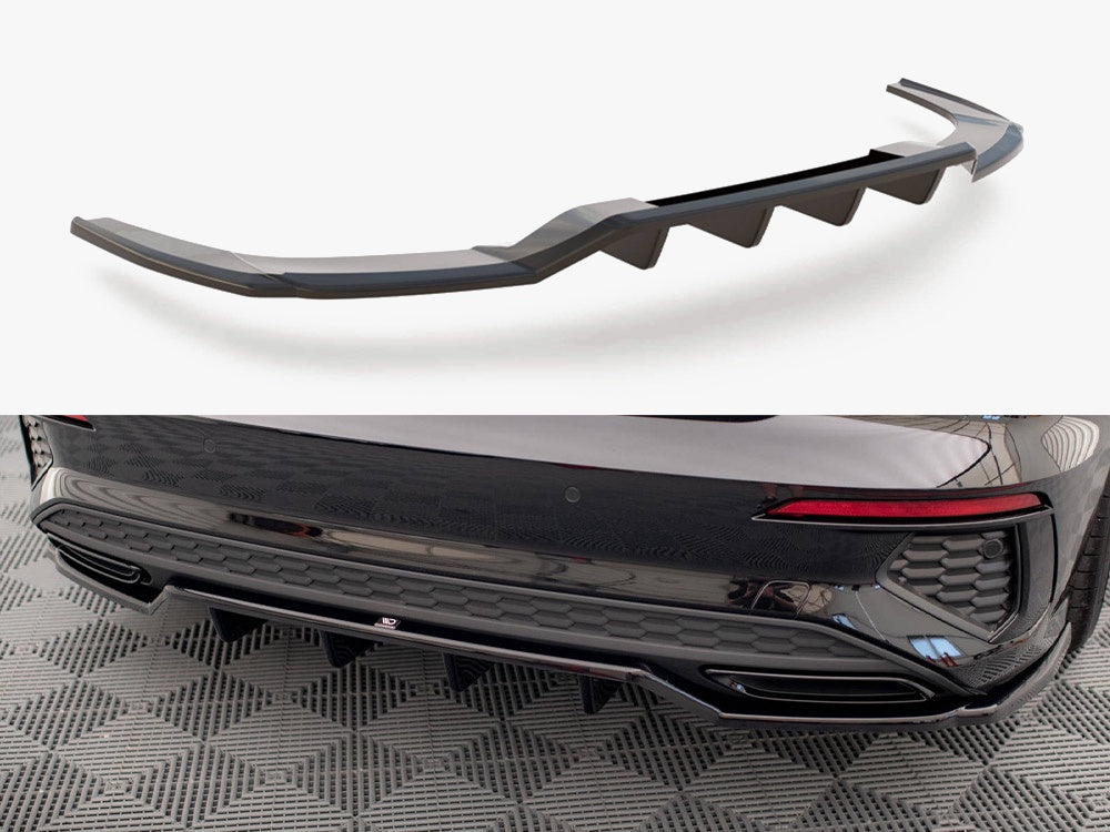 Central Rear Splitter (Vertical Bars) Audi A3 S-Line Sedan 8Y
