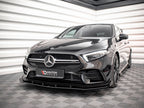 Street PRO Front Splitter + Flaps Mercedes A35 AMG / AMG-Line Aero Pack W177