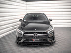 Street PRO Front Splitter + Flaps Mercedes A35 AMG / AMG-Line Aero Pack W177