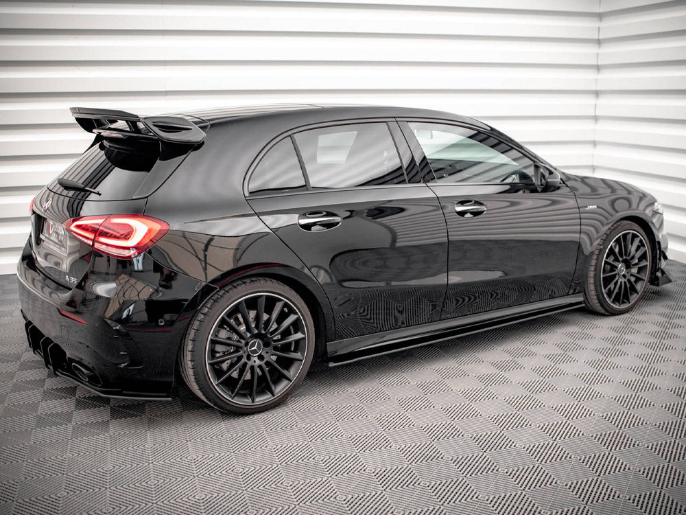 Street PRO Side Skirts Diffusers Mercedes A35 AMG / AMG-Line Aero Pack W177