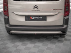 Central Rear Splitter Citroen Berlingo Mk3