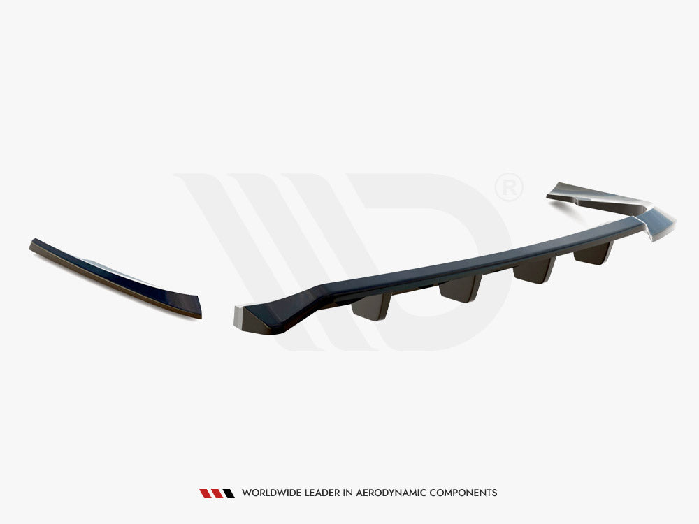 Central Rear Splitter (Vertical Bars) Volvo C70 Mk1