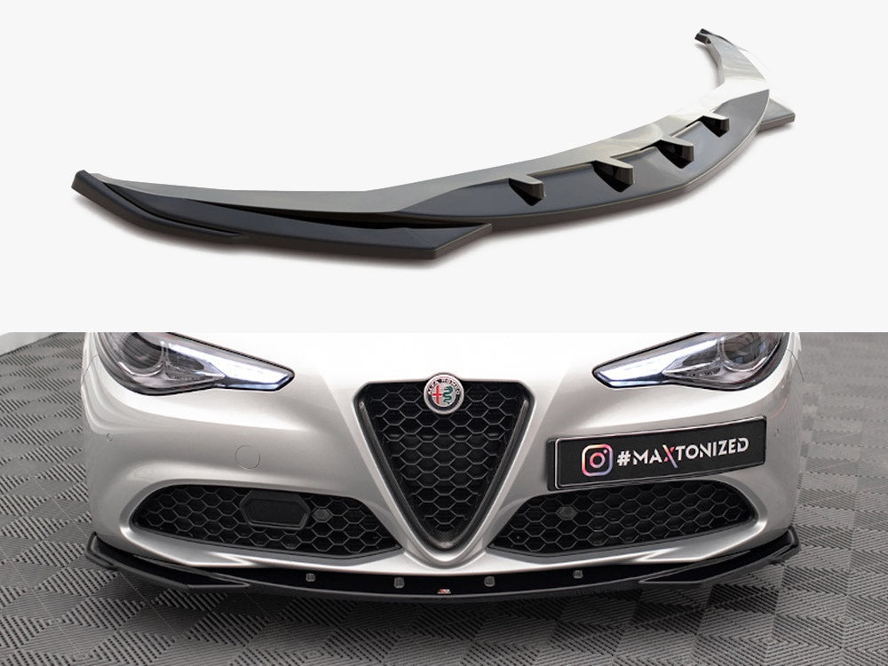 Front Splitter V.2 Alfa Romeo Giulia Sport