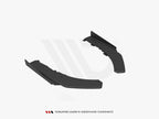 Street Pro Rear Side Splitters + Flaps BMW 4 M-Pack G22 / G23 / G22 Facelift / G23 Facelift