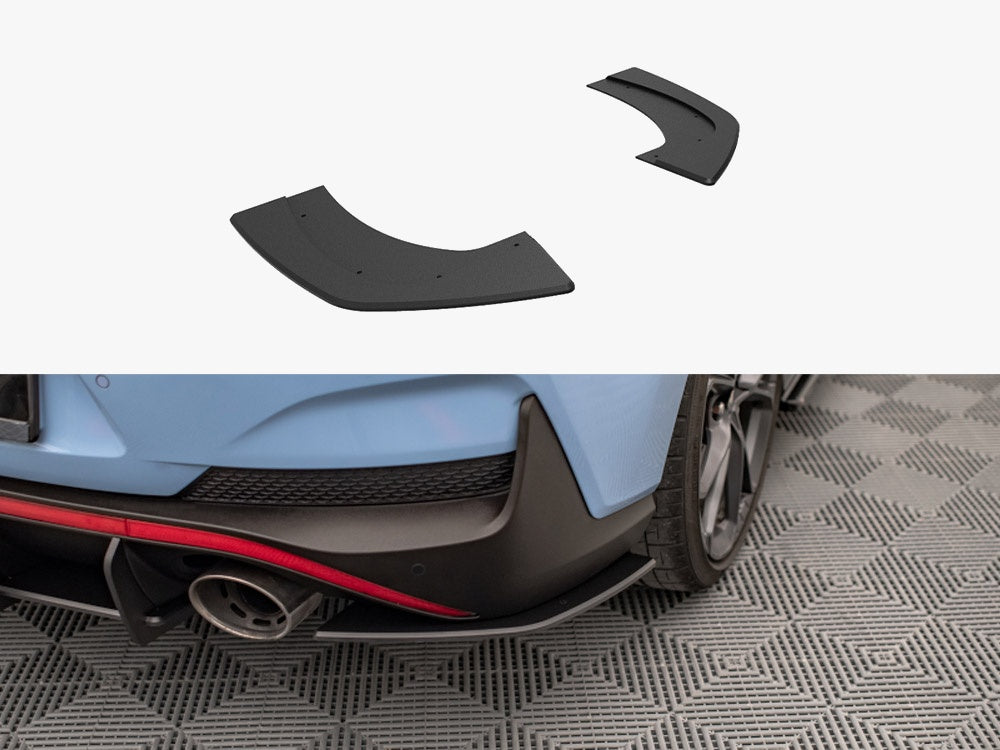 Street Pro Rear Side Splitters Hyundai I30 N Fastback Mk3 Facelift