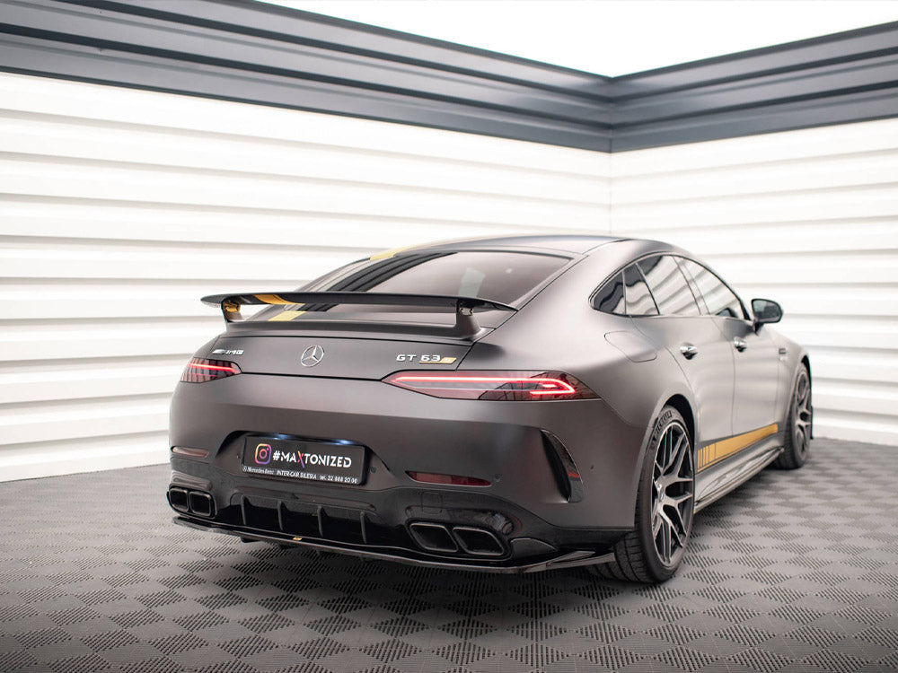 Rear Splitter (Vertical Bars) Mercedes AMG GT 63S 4-door Coupe Aero