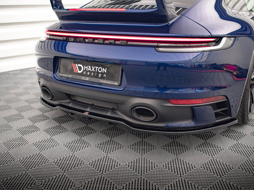 Rear Splitter (Vertical Bars) V.1 Porsche 911 Carrera Aero / Carrera GTS 992