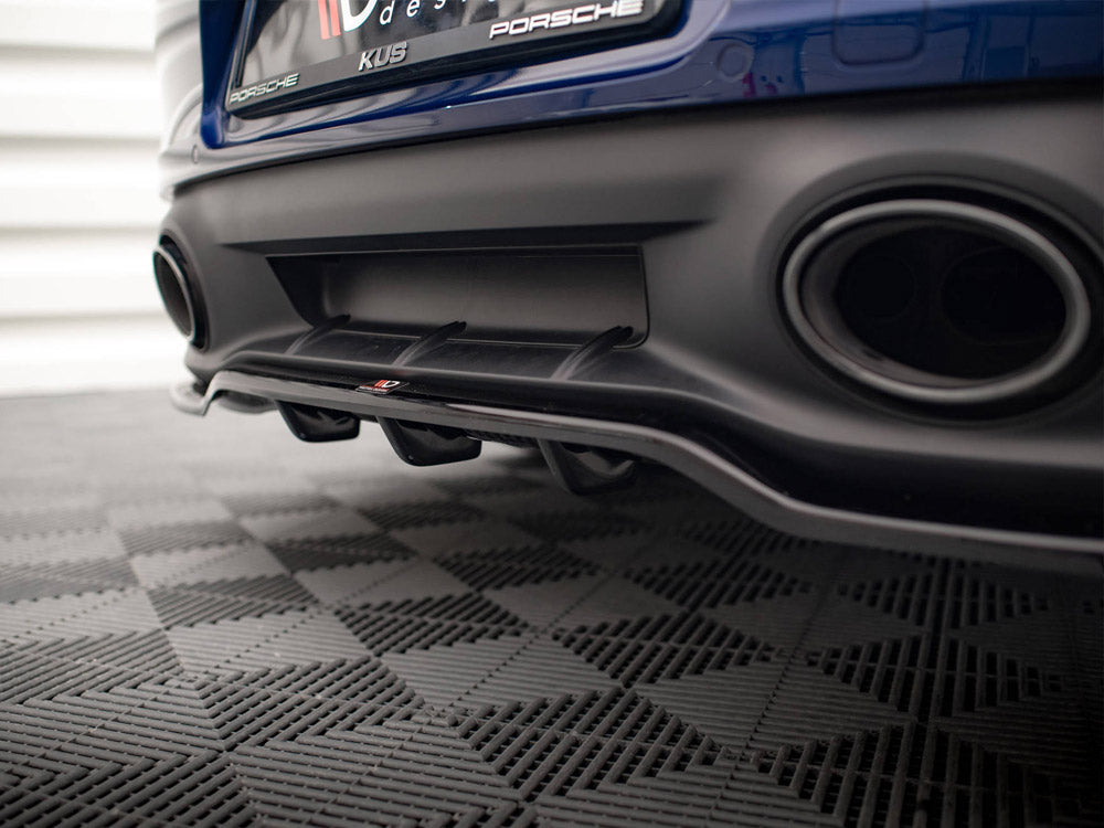 Rear Splitter (Vertical Bars) V.1 Porsche 911 Carrera Aero / Carrera GTS 992