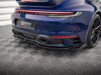 Rear Splitter (Vertical Bars) V.2 Porsche 911 Carrera Aero / Carrera GTS 992
