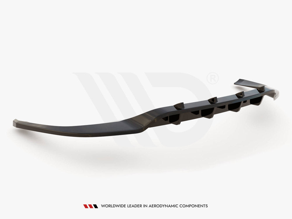Rear Splitter (Vertical Bars) Porsche Panamera Turbo S E-Hybrid / Panamera E-Hybrid / Panamera 4S 971