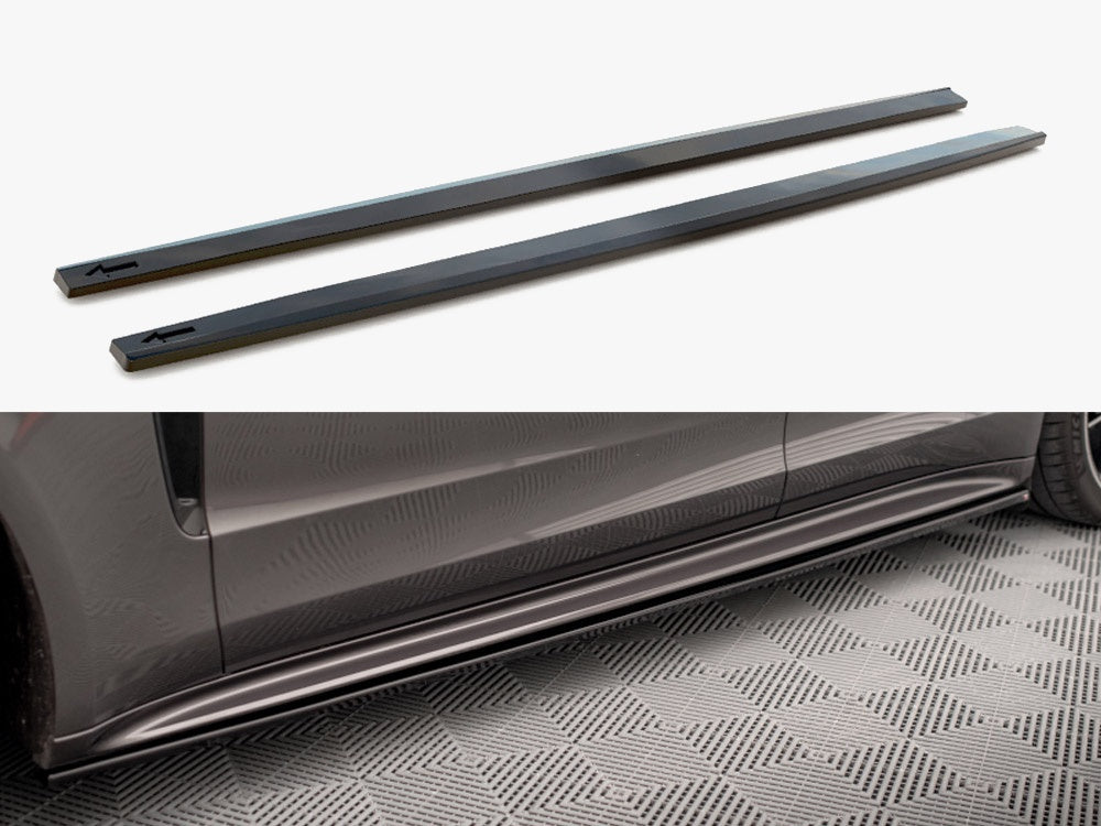 Side Skirt Diffusers V.1 Porsche Panamera Turbo S E-Hybrid / Panamera E-Hybrid / Panamera 4S 971