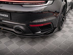 Rear Splitter (Vertical Bars) Porsche 911 Turbo S 992