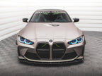 Carbon Fiber Front Grill + License Plate Holder Base BMW M4 G82 / M3 G80