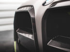 Carbon Fiber Front Grill + License Plate Holder Base BMW M4 G82 / M3 G80