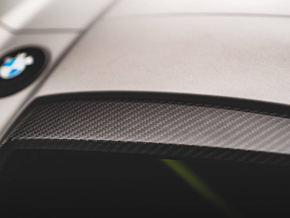 Carbon Fiber Front Grill + License Plate Holder Base BMW M4 G82 / M3 G80