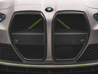 Carbon Fiber Front Grill + License Plate Holder Base BMW M4 G82 / M3 G80