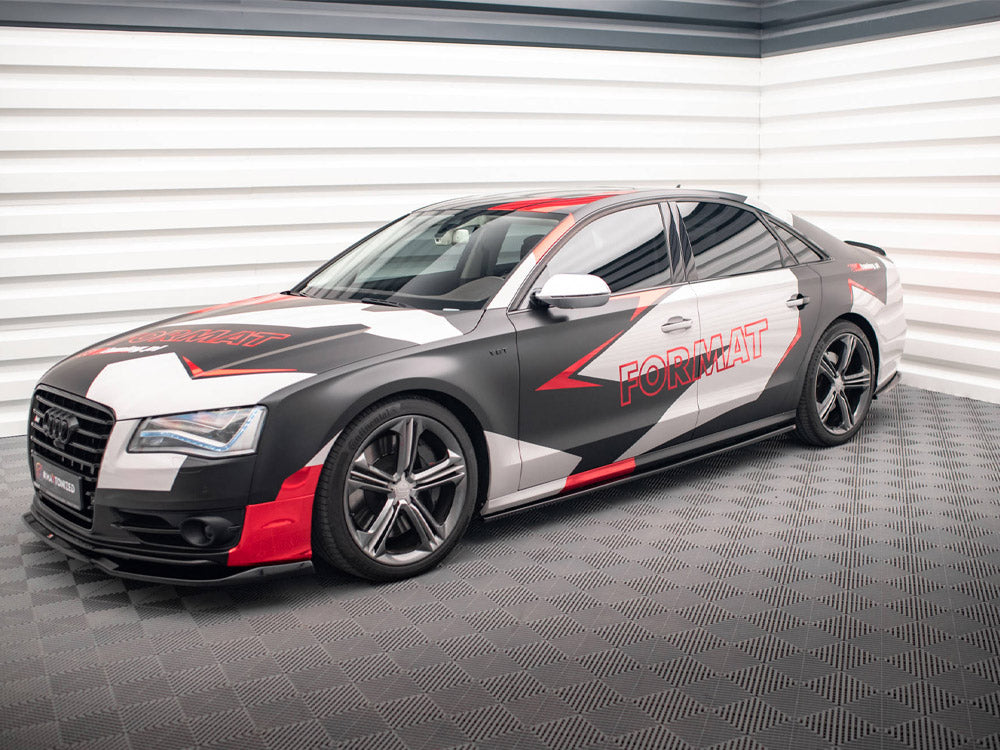 Side Skirts Diffusers V.1 Audi S8 D4