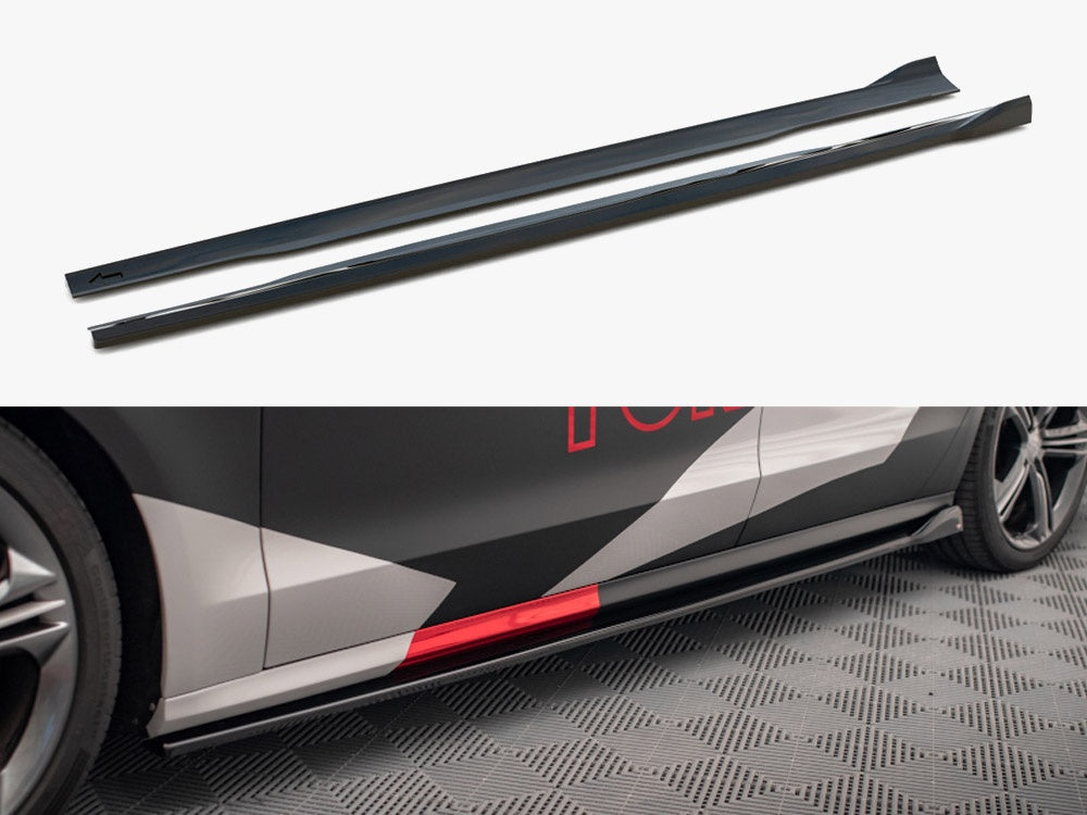 Side Skirts Diffusers V.2 Audi S8 D4