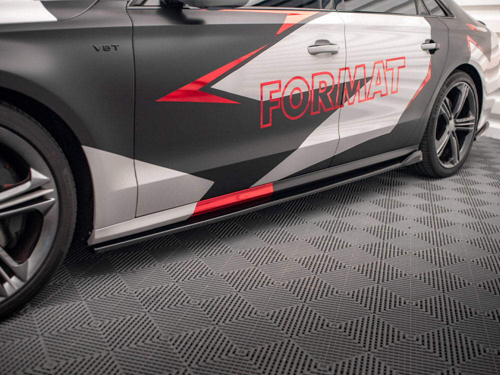 Side Skirts Diffusers V.2 Audi S8 D4