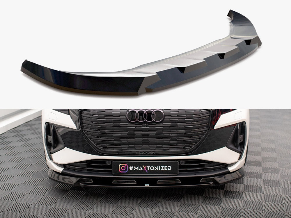 Front Splitter V.1 Audi Q4 e-Tron Sportback Mk1