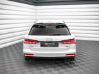 Spoiler CAP Audi A6 Avant / A6 Allroad / A6 S-Line Avant / S6 Avant C8 - Carbon Look