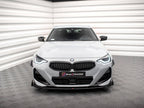 Street PRO Front Splitter + Flaps BMW 2 Coupe M-Pack / M240i G42