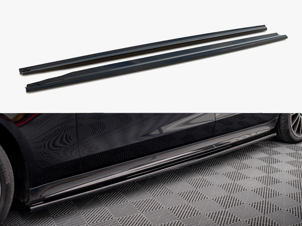 Side Skirts Diffusers Mercedes S Long AMG-Line V223